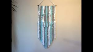 Learn Macrame Wall Hangings 3 Colour Pattern Macrame Wall Hanging Macrame Wall Hanging Patterns Macrame Tutorial