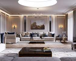 Amani On Twitter تصميم لشقه في السعوديه باقي صوره بتكون في التغريده اللي بعدها Behanc Classy Living Room Living Room Design Modern Classic Living Room
