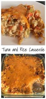 Canned Tuna Brown Rice And Lots Of Vegetables In A Milk And Cheese Sauce Recipes Seafood Recipes Food