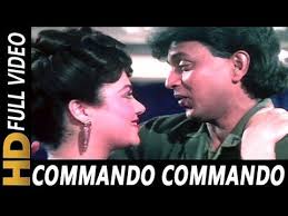 6 Commando Commando Vijay Benedict Alisha Chinai Commando 1988 Songs Mithun Mandakini Youtube 1988 Songs Movie Stars Songs