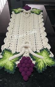 Caminho De Mesa Grande De Croche Trilhos De Croche Caminho De Mesa Trilho Mesa Croche
