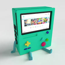 Bmo Stand For Nintendo Switch 3d Print Model Nintendo Switch Nintendo Switch Accessories Diy Nintendo