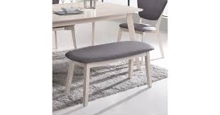 upholstered dining bench seat chair in