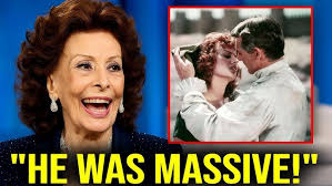 Sophia Loren receiving an Honorary Oscar