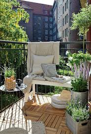 A platform enclosed by a low wall or a railing built out from the side of a building. Small Balcony Ideas To Help You Make The Most Of Your Outdoor Space Posh Pennies