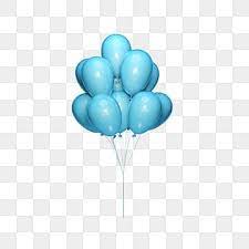 A Bunch Of Blue Three Dimensional Floating Balloons Blue Balloon Festive Balloon Romantic Balloon Png Transparent Clipart Image And Psd File For Free Downloa Floating Balloons Balloons Blue Balloons