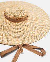 Image 4 Of Flat Wide Brimmed Hat With Band From Zara Wide Brimmed Hats Wide Brimmed Hats