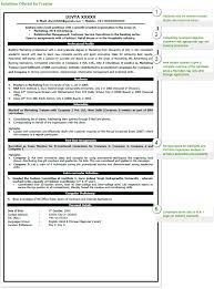 How to format an mba resume. Sample Fresher Resume Template Writerzane Web Fc2 Com