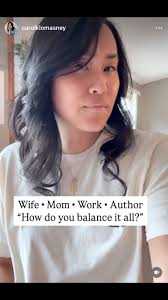 Not usually a “Reels” girl…but this one was too real (and too funny) not to  post. 😂Wife • Mom • Work • AuthorPeople ask, “How do you balance it  all?”Spoiler alert: I don’t. I’m just doing my best… and ...