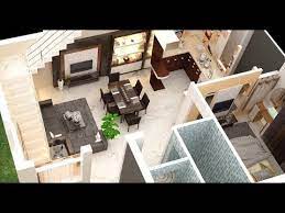 Indian Small House Interior Design Ideas Luxuries One Bedroom Hall Kitchen 1000 Sq Ft Youtube