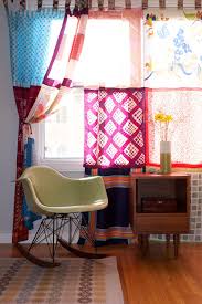See also:window scarf bed scarf scarf hanger voile scarf voile scarf curtain. Diy Vintage Scarf Curtains Project Design Sponge