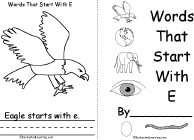 Containing the letters (in any position). Letter E Alphabet Activities At Enchantedlearning Com