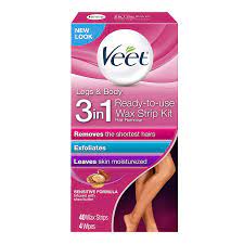 Sure, shaving involves a sharp blade, and tweezing or epilating can be uncomfortable and. Amazon Com Veet Leg And Body Hair Remover Cold Wax Strips 40 Count Beauty