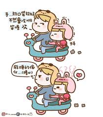 卡卡人生在instagram 上发布 坐機車後面很冷的時候男友每次叫我把手放到外套口袋裡面真的加分啦 drawing ipadprocreate applepencil 插圖 插畫 電繪 台灣插畫 台灣 電繪 圖文 畫畫 塗鴉 日常 原 doodles comics art