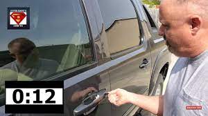 5 new ways to remove a wheel lock without a key. Unlock Your Car Door In 20 Seconds Without The Keys Youtube