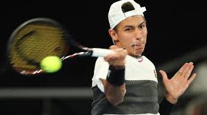 Australian alexei popyrin has won his first atp final by beating world no.46 alexander bublik in the singapore open. Alexi Popyrin Upstages Seventh Seed Dominic Thiem At Australian Open Herald Sun