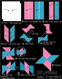 How To Make A Ninja Star Out Of Paper Step By Step Easy Star Folding Origami Star Paper Kids Origami Origami Stars