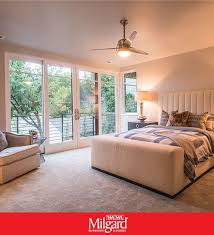 Beautiful French Style Sliding Patio Doors Lead From This Master Bedroom To A 2nd Story Balcony Master Bedroom Windows French Doors Bedroom Sliding Patio Doors