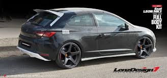 Seat Leon Mk3 5f Lenzdesign Bodykit Spoilers 2012 2013 2014 2015 2016 2017 2018 2019 Seat Leon Seating Leon