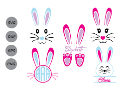Free download svg bunny for personal use. Free Easter Svg Easter Bunny Svg Bunny Monogram Svg Bunny Svg Svg Dxf Crafter File Free Svg Cut Files