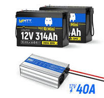 Batería WattCycle 12V 314Ah Mini LiFePO4 con Bluetooth