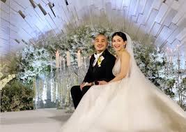 In a previous report , the kapuso celebrity couple lj reyes and paolo contis have gladly announced on social media about the greatest blessing they have received this year. Look Sheena Halili Jeron Manzareno Get Married The Filipino Times