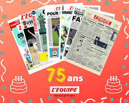 L'équipe du soir c'est toute la semaine à 22h30, en direct sur l'equipe 21 mais aussi sur lequipe21.fr et sur youtube, alors bienvenue ! Le Journal L Equipe Fete Ses 75 Ans Pendant Une Semaine En Revenant Sur Ses Unes Historiques Sport Strategies