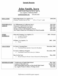 Sample Resume for High School Student Applying to College Luxury ...