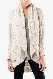 Marks & spencer collection 100% cashmere cardigan with pointelle panels (size l). Pointelle Cable Cashmere Cardigan In Flax 436 Tobi Us
