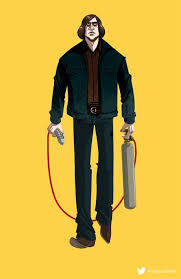 What S The Most You Ever Lost On A Coin Toss No Country For Old Men S Anton Chigurh Illustrated By Do Anton Chigurh Movie Art Alternative Movie Posters