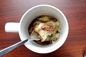 Start Your Morning With This 5 Minute Coffee Mug Cake Mug Recipes Mug Cake Coffe Mug Cake