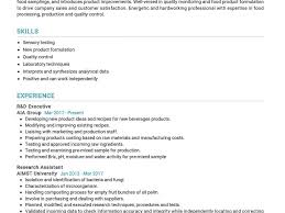 Highly skilled with calipers, micrometers, height gages, comparators, oscilloscopes, spectrophotometer vision systems, cmm, and other precision inspection. Food Technologist Resume Sample 2021 Writing Guide Resumekraft