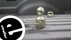 However, an improperly placed gooseneck hitch can be bad besides ease of install, fold down style hitches also offer several benefits. Etrailer B And W Ball And Safety Chain Kit Underbed Gooseneck Trailer Hitch Review Youtube