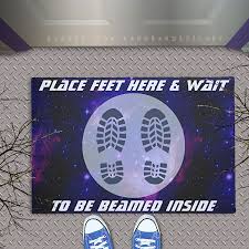 Funny Science Fiction Outer Space Beamed Inside Doormat Zazzle Com In 2021 Science Themes Science Humor Space Theme Classroom