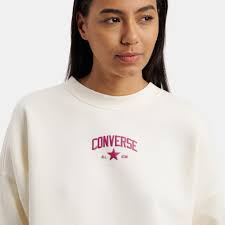 Felpa Converse All Star bianca