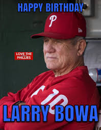Happy Birthday To The One And Only Larry Bowa Have the greatest day ever…  #philadelphiaphillies #phillies #mlb #philliesnation Photo by Jerome Miron  USA Today Sports