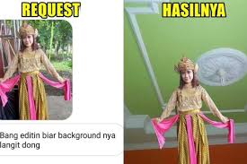 Berikut beberapa background zoom lucu yang sudah dipraktikkan oleh netizen Minta Background Diubah 10 Korban Hasil Editan Foto Ini Kocak Abis
