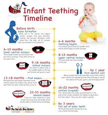 teething timeline kids sick baby baby baby care