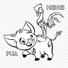 Moana coloring pua disney pdf. Ana Livro Para Colorir Moana Moana Colouring Pages For Kids Png Hei Hei Png Free Transparent Png Images Pngaaa Com