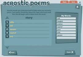Best Poetry Websites And Online Interactives For Kids Acrostic Poetry Websites Acrostic Poem