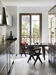 A single long, white shelf replaces open cabinetry and keeps dishes right at hand. 26 Gorgeous Black White Kitchens Ideas For Black White Decor In Kitchens