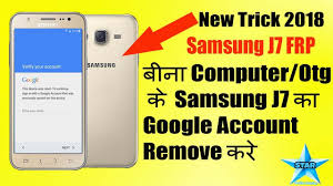 Samsung frp reset files (using odin tool) ~ gsmxda | free download firmware with tutorial Samsung J7 Sm J700f Frp Unlock Without Pc Otg Sam J7 Google Account Bypass 2018 Star Mobile Solution
