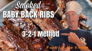 Smoked Baby Back Ribs 3 2 1 Method Masterbuilt Electric Smoker Youtube