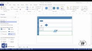 microsoft visio 2013 cross functional flowchart