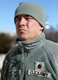 Cancer-stricken colonel in command at inauguration