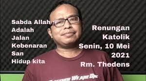 Dukung channel youtube gkj sabda sumunar tohudan, dengan subcribe, like, comment dan share setiap video yang diupload. Renungan Harian Katolik Senin 10 Mei 2021 Dv Channel Youtube