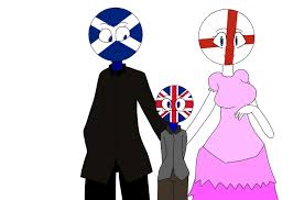Для тех кто любит брит&фран. Countryhumans Uk England Scotland