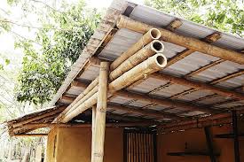 Sustainable Bamboo Kiosk For Bear Rescue Center In Cambodia Bamboo Building Bamboo Structure Bamboo Architecture