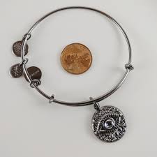 Crafted from rafaelian silver finish, the charm measures 11.89mm in length and 11.79mm in width and the chain is 11.5 inches. Alex And Ani Jewelry Alex An Ani Midnight Silver Evil Eye Bracelet Nwot Poshmark