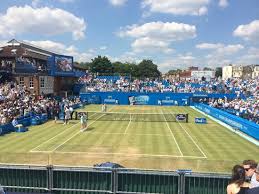 Awesome londong tennis event, elegant, great tennis actions, all good seats. View From East B Picture Of The Queen S Club London Tripadvisor